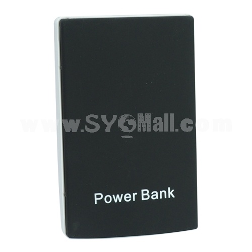 Portable 13800mAh Capacity Power Bank for iPhone/Smart Phones-Black