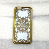Wholesale - Creative Gold-plated Palace Design Apple iPhone6 Protection Cell Phone Cases