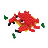 Wholesale - BOYU DIY Diamond Mini Blocks Figure Toy Red Crab 50Pcs 8211A