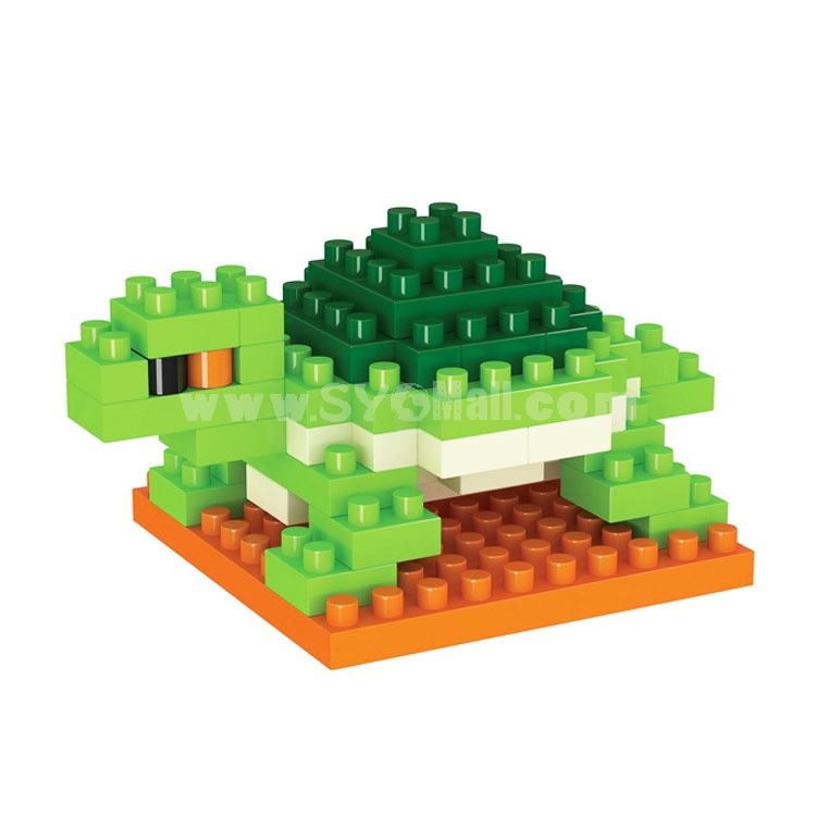 BOYU DIY Diamond Mini Blocks Figure Toy Turtle 60Pcs 8208A