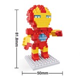 Wholesale - HSANHE DIY Diamond Mini Blocks Figure Toy The Avengers Alliance Iron Man 8101