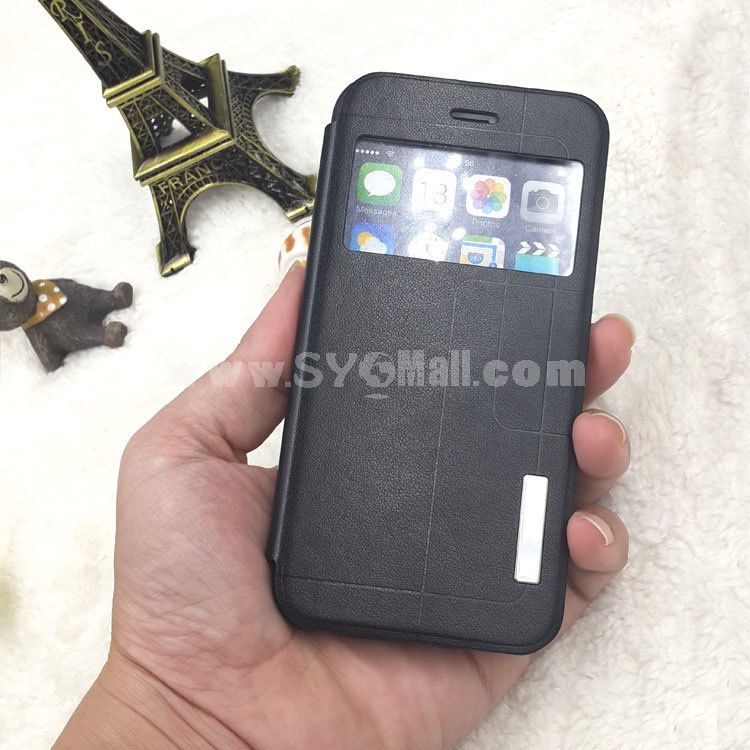 Exquisite PU Leather Protection Cell Phone Case Cover For Apple iPhone 6