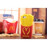 wholesale - 3d Silicone Gel McDonald's Fries Protection Cell Phone Case Cover For Apple iPhone 6 / 6 Plus