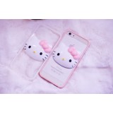 Wholesale - Silicone Gel Shell Hello Kitty Iphone Cover Case For iphone 6
