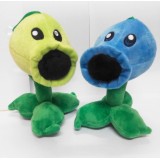 wholesale - Plants VS Zombies Plush Toy 2pcs Set - Peashooter 15cm/6inch and Ice Peashooter 15cm/6inch