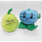 wholesale - Plants VS Zombies Plush Toy 2pcs Set - Winter Melon and Squash 18cm/7Inch Tall