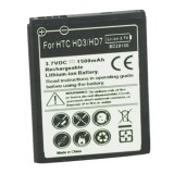 Wholesale - 1500mAh High-quality Injection Molding Replacement Battery for HTC HD3/HD7