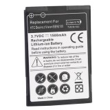 Wholesale - 1500mAh Rechargeable Replacement Battery for HTC Desire Z / Vision / BB96100