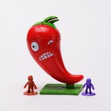 wholesale - Plants Vs Zombies 2 Toys Jalapeno Plastic Spring Toy Figure Display Toy 