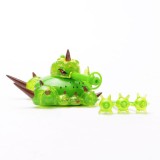 Wholesale - Plants Vs Zombies 2 Toys The Cactus Chariots Plastic Spring Toy Figure Display Toy 