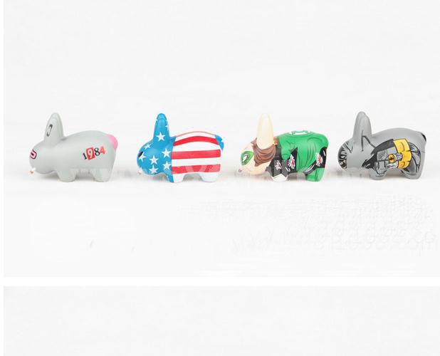Kidrobot Marvel Labbit Action Figures Toy 8Pcs Set