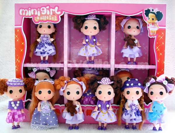 Cute Ddung Doll Vinyl Toy 6Pcs Set