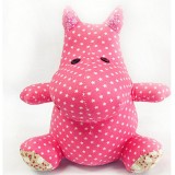 wholesale - Vivid Sitting Hippo Doll Cloth Toy 22cm/8.6inch