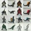 Godzilla Action Figures Toy 10Pcs Set