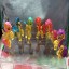 My Little Pony Action Figures PVC Toy 6Pcs Set