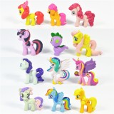 Wholesale - My Little Pony Action Figures Toy 12Pcs Set