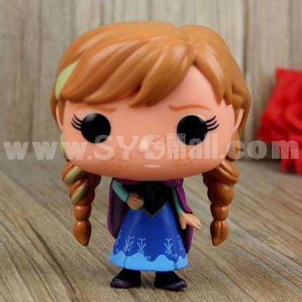 Frozen Free Fall Anna Action Figures PVC Toy