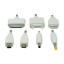 LED light 4800 mAh Power Bank Battery for Apple/Various Cell Phones-White