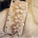 Wholesale - Romantic Cherry Blossom Tassel Protect Cover Phone Case for Apple iPhone 6 / 6 Plus 