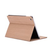 Wholesale - BEEANR Imitation leather Wood Folding Protection Cases For iPad Air1/2