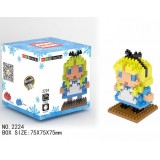 wholesale - Wisehank DIY Diamond Frozen Mini Blocks Figure Toy Small Fan 179Pcs 2224