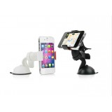 Wholesale - Single Clamp Two Claws Universal Car Mount Holder for Cellphone/MP3/GPS with Quick Lock and Release
