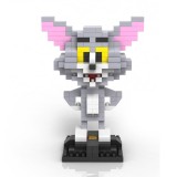 Wholesale - LOZ DIY Diamond Mini Blocks Figure Toy Tom and Jerry Tom 290Pcs 9445