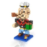 Wholesale - LOZ DIY Diamond Mini Blocks Figure Toy Popeye's pie 280Pcs 9443