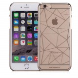 Wholesale - MOMAX Splendor Back Case Geometric Pattern for iPhone 6 Plus Gold