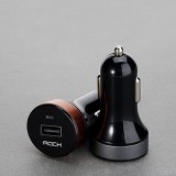 Wholesale - Rock Quick Charge 2.0 USB Intelligent Car Charger for Note 4 / Edge and More