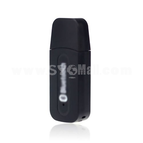 USB Bluetooth Music Receiver Adapter 3.5mm Stereo Audio for Iphone4 4s 5 Mp3