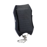 Wholesale - Portable 1500mAh Solar Power USB Power Bank Mobile CHarger Emergency Charger Keychain - Black