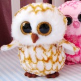 Wholesale - Original TY Big Eyes Collection OWL Plush Toys Stuffed Animals Kids Small Cute Stuffed Animal Doll Toy For Gift 15cm