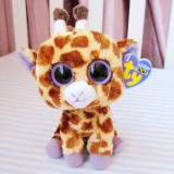 Wholesale - Original TY Big Eyes Collection Giraffe Plush Toys Stuffed Animals Kids Small Cute Stuffed Animal Doll Toy For Gift 