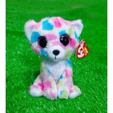 Wholesale - Lovely TY Collection Colorful Leopard Plush Toy Small Charms Stuffed Animal Plush Doll Toys 15cm/5.9inch