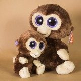Wholesale - Lovely TY Collection Baby Monkey Plush Toy Small Charms Stuffed Animal Plush Doll Toys 15cm/5.9inch
