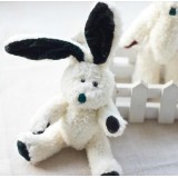 Wholesale - Original Manley White Rabbit  Plush Toys Stuffed Animals Kids Small Cute Stuffed Animal Doll Toy For Gift 15cm/5.9in