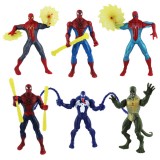 Wholesale - The Amazing Spider-Man PVC Action Figure Toys 6Pcs Set