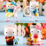 Wholesale - Hello Kitty The Prince and Princess PVC Action Figure Toys 4Pcs Set