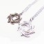 Jewelry Lovers Neckla Created Infinity Chain Pendant Couple Necklace 2Pcs Set XL019