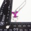 Jewelry Lovers Neckla Created Infinity Chain Pendant Lucky Symbol Couple Necklace 2Pcs Set XL078