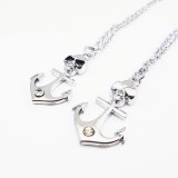 Wholesale - Jewelry Lovers Neckla Created Infinity Chain Pendant Arrow-heads Couple Necklace 2Pcs Set XL243