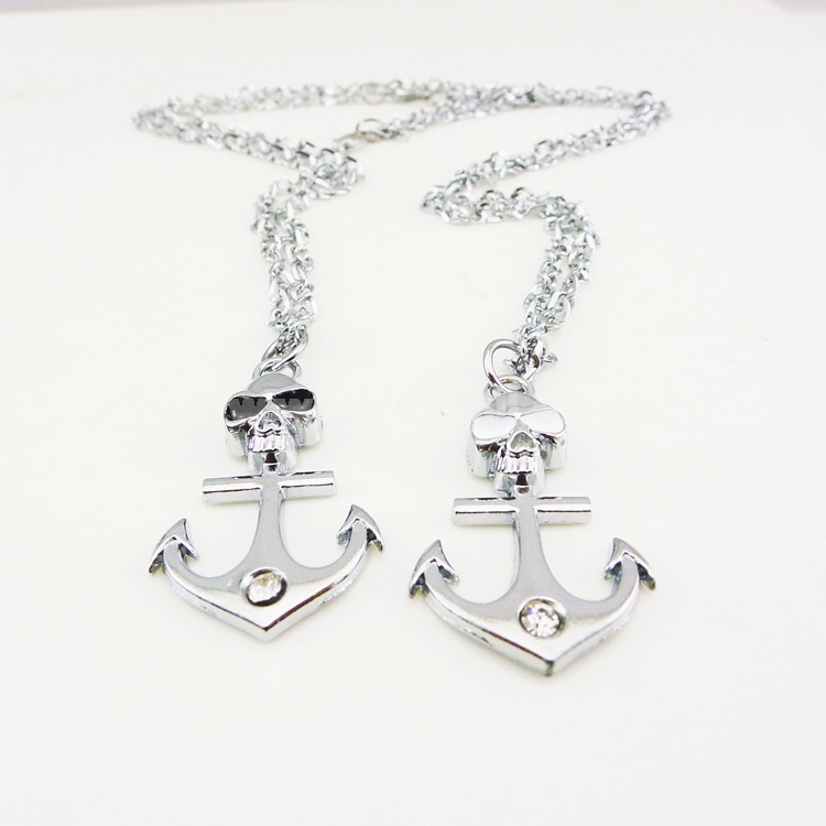 Jewelry Lovers Neckla Created Infinity Chain Pendant Arrow-heads Couple Necklace 2Pcs Set XL243