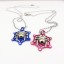 Jewelry Lovers Neckla Created Infinity Chain Pendant Spider Couple Necklace 2Pcs Set XL247