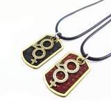 Wholesale - Jewelry Lovers Neckla Created Infinity Chain Pendant Symbol Couple Necklace 2Pcs Set XL081