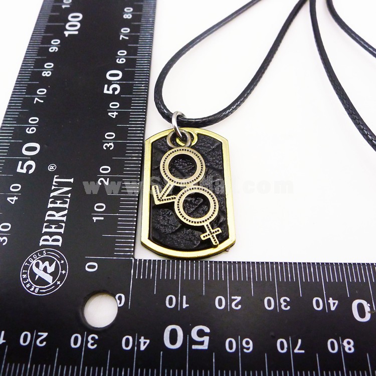 Jewelry Lovers Neckla Created Infinity Chain Pendant Symbol Couple Necklace 2Pcs Set XL081