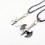 Jewelry Lovers Neckla Created Infinity Chain Pendant AXE Couple Necklace 2Pcs Set XL288