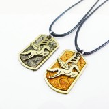 Wholesale - Jewelry Lovers Neckla Created Infinity Chain Pendant Pegasus Ponies Couple Necklace 2Pcs Set XL083
