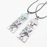 Wholesale - Jewelry Lovers Neckla Created Infinity Chain Pendant Gekkonidae Couple Necklace 2Pcs Set XL205