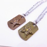 Wholesale - Jewelry Lovers Neckla Created Infinity Chain Pendant Star-shaped  Couple Necklace 2Pcs Set XL183